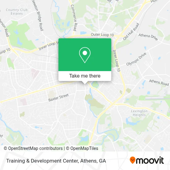 Training & Development Center map
