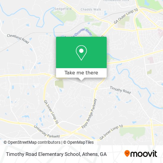 Timothy Road Elementary School map