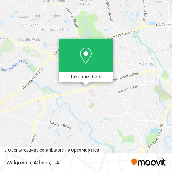 Walgreens map