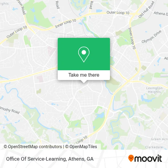 Office Of Service-Learning map