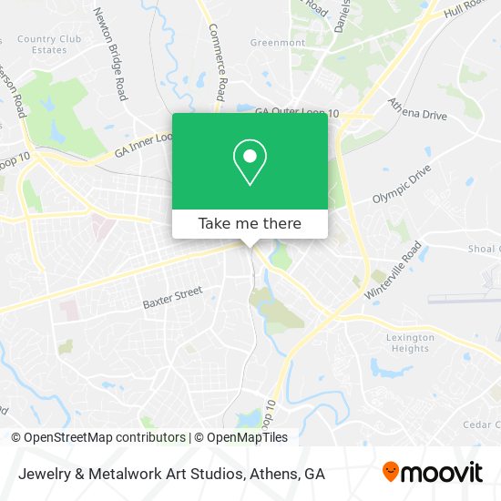 Jewelry & Metalwork Art Studios map