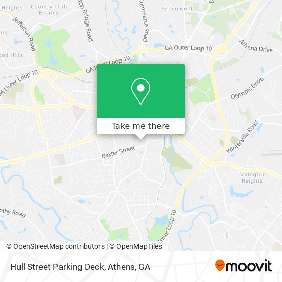 Mapa de Hull Street Parking Deck