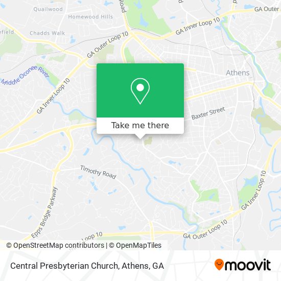 How To Get To Central Presbyterian Church In Athens Clarke County By Bus