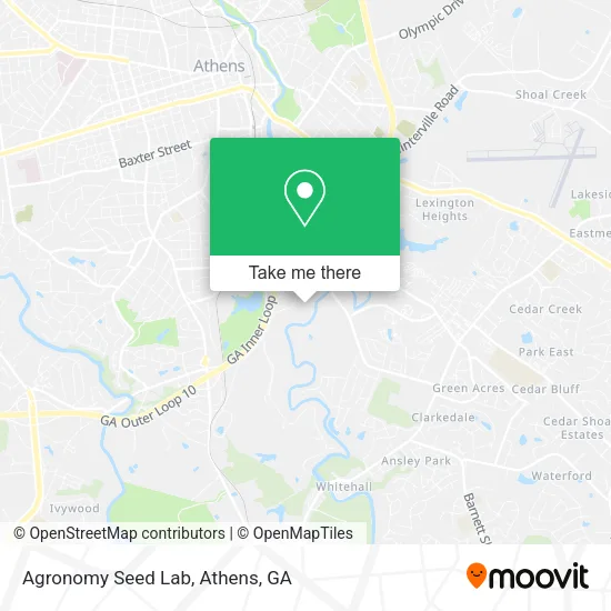 Agronomy Seed Lab map