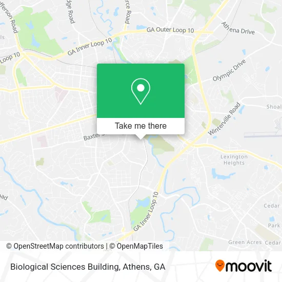 Mapa de Biological Sciences Building