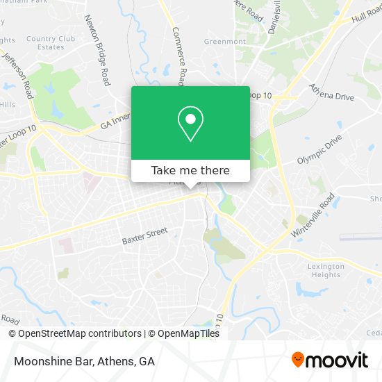 Moonshine Bar map