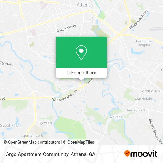 Mapa de Argo Apartment Community