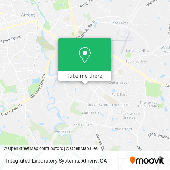 Mapa de Integrated Laboratory Systems