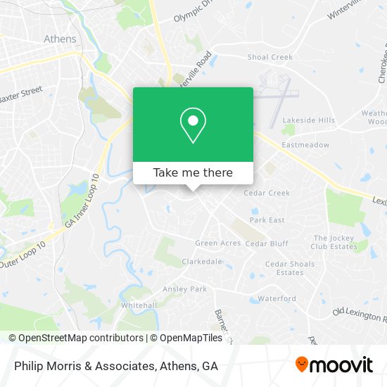 Philip Morris & Associates map