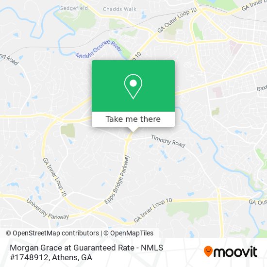 Morgan Grace at Guaranteed Rate - NMLS #1748912 map
