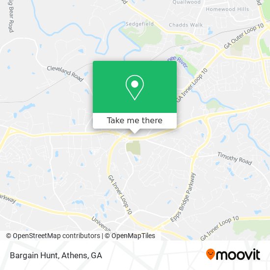Mapa de Bargain Hunt
