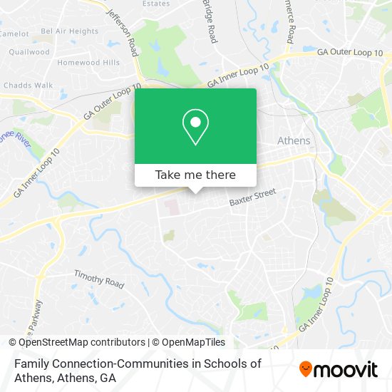 Family Connection-Communities in Schools of Athens map