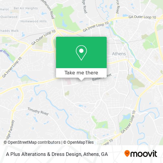 Mapa de A Plus Alterations & Dress Design