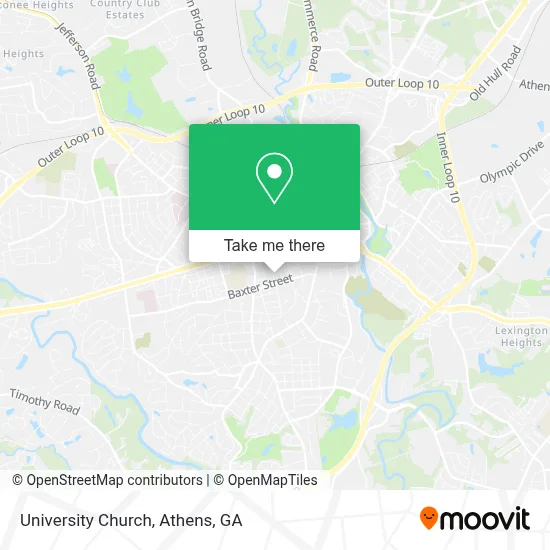 University Church map