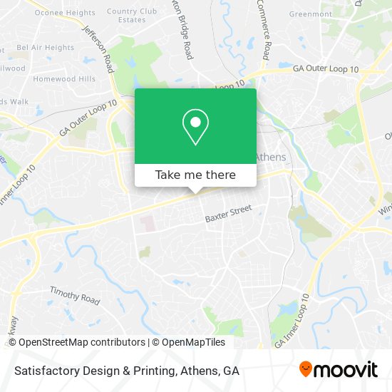 Mapa de Satisfactory Design & Printing