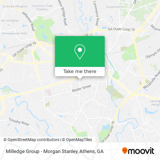 Milledge Group - Morgan Stanley map