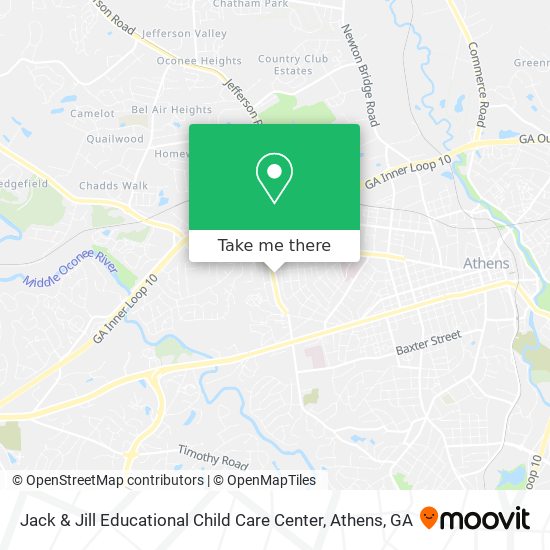 Mapa de Jack & Jill Educational Child Care Center