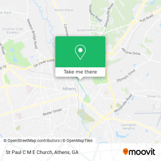 Mapa de St Paul C M E Church