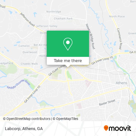 Labcorp map