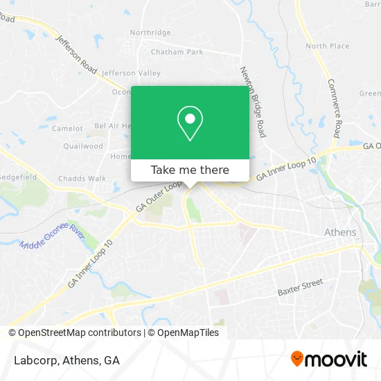 Labcorp map