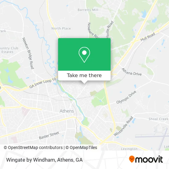 Wingate by Windham map