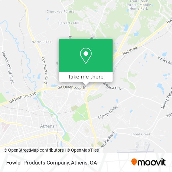 Fowler Products Company map