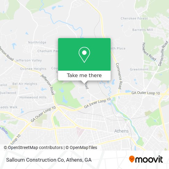 Salloum Construction Co map