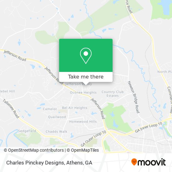 Charles Pinckey Designs map