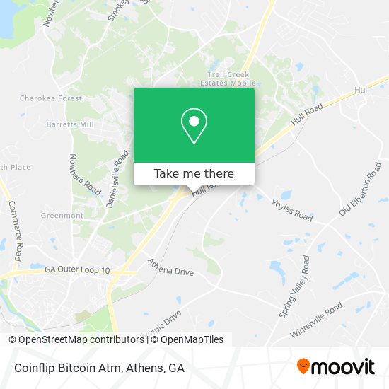 Mapa de Coinflip Bitcoin Atm