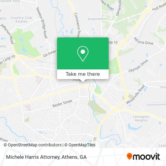 Michele Harris Attorney map
