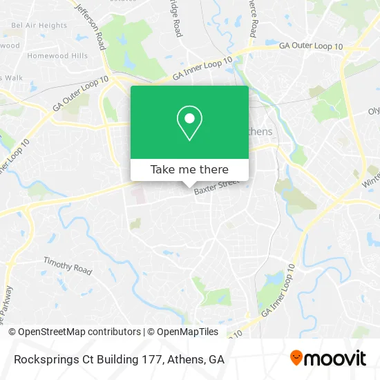 Rocksprings Ct Building 177 map
