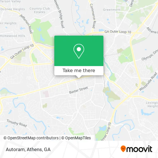 Autoram map