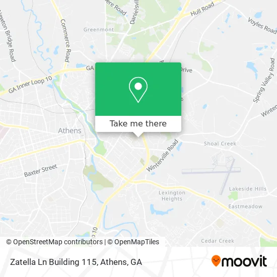 Zatella Ln Building 115 map