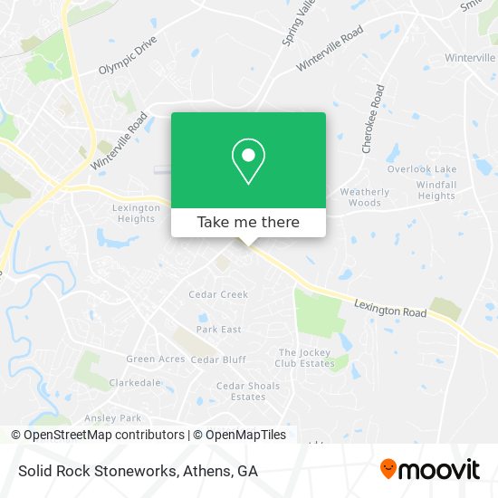Mapa de Solid Rock Stoneworks