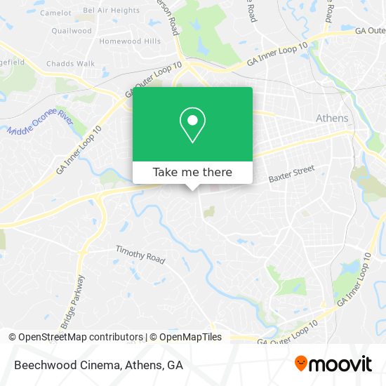 Mapa de Beechwood Cinema