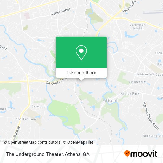 Mapa de The Underground Theater