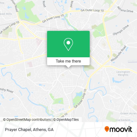 Prayer Chapel map