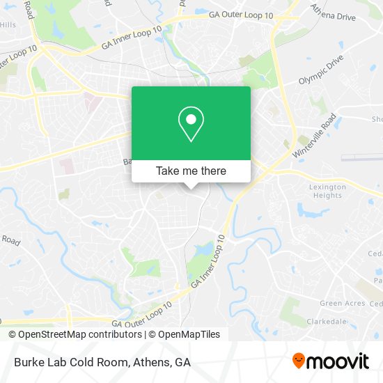 Burke Lab Cold Room map