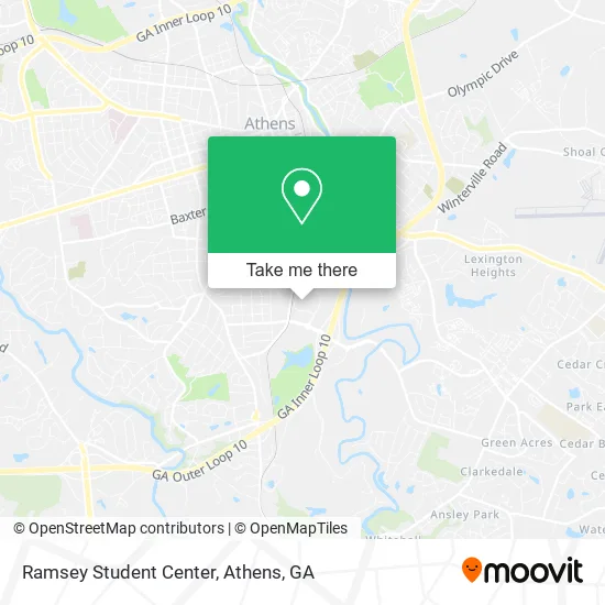 Mapa de Ramsey Student Center