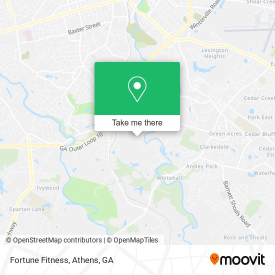 Fortune Fitness map