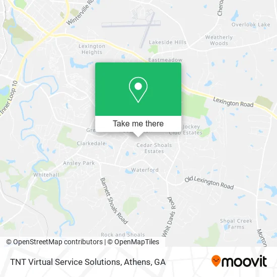 TNT Virtual Service Solutions map