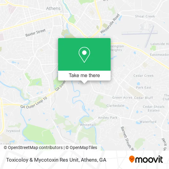 Toxicoloy & Mycotoxin Res Unit map