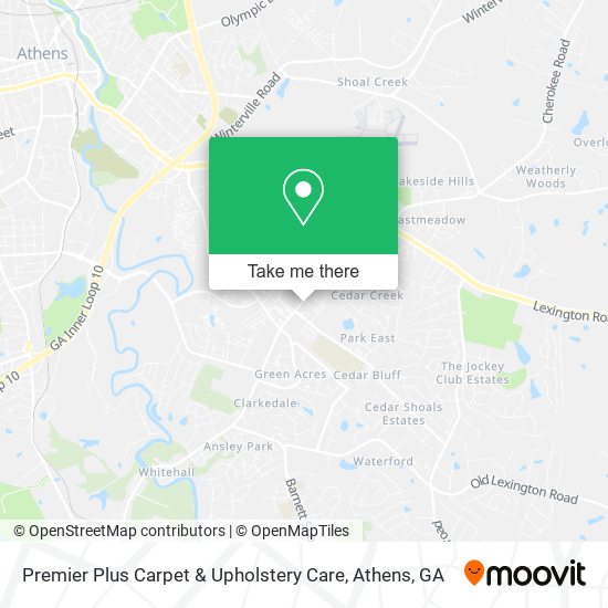 Premier Plus Carpet & Upholstery Care map