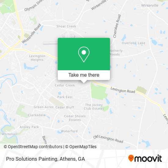 Mapa de Pro Solutions Painting