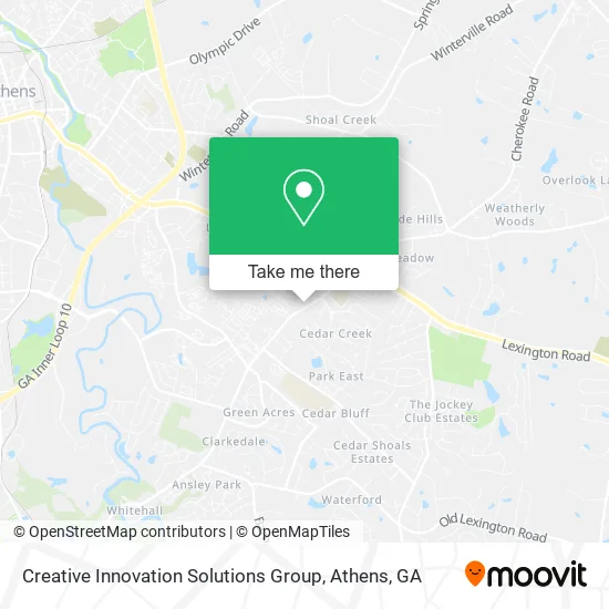 Creative Innovation Solutions Group map