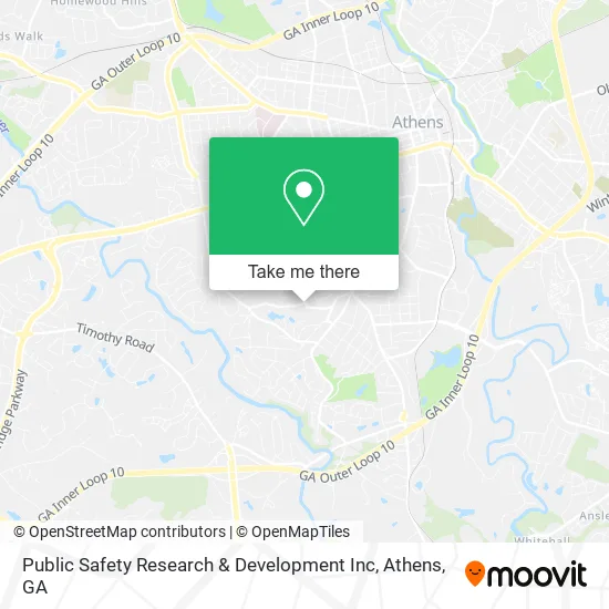 Public Safety Research & Development Inc map