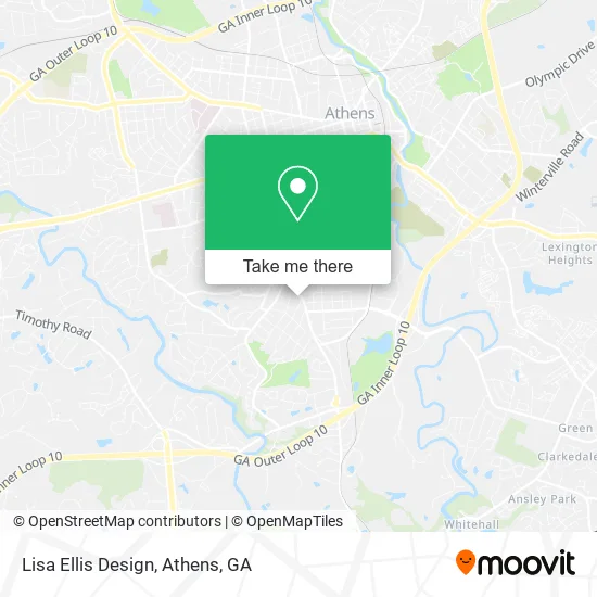Lisa Ellis Design map