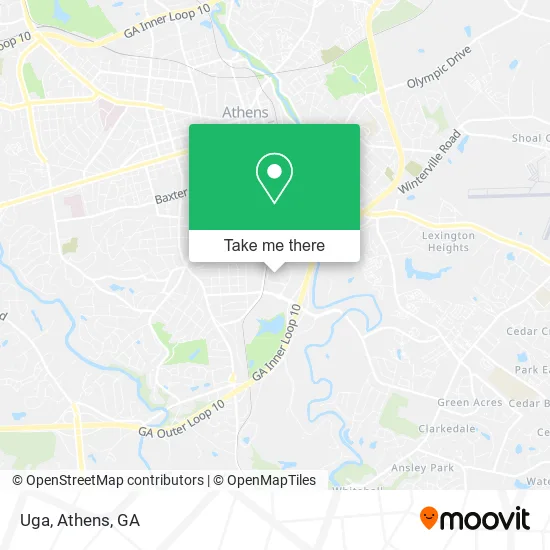Uga map