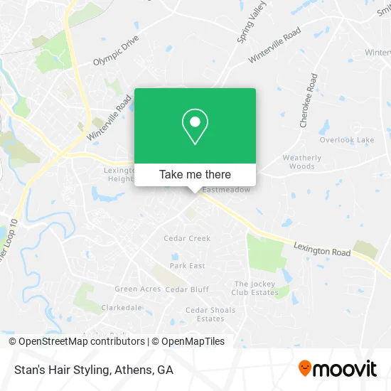 Stan's Hair Styling map