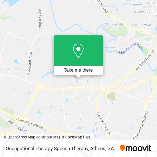 Mapa de Occupational Therapy Speech Therapy